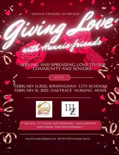 Giving Love Valentine's Day Feb. 14 and 16, 2025